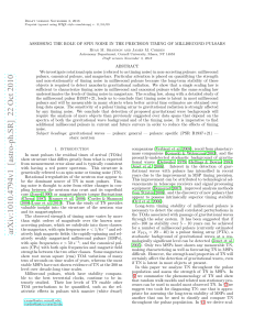 Assessing the Role of Spin Noise in the Precision Timing of Millisecond Pulsars