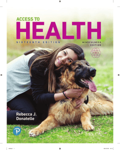 Access to Health (Sixteenth Edition)