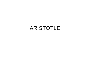AristotlePresentation1[1] 1 