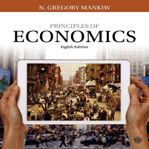 N.G.Mankiw -Principles of Economics - 2018
