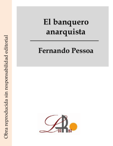 El banquero anarquista-Fernando Pessoa