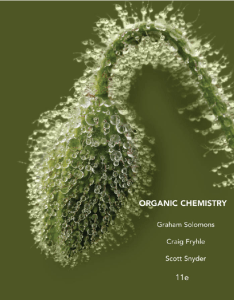 Organic Chemistry 11th ed By Solomons