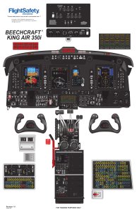 King Air 350i Cockpit Poster