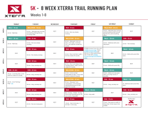 XTERRA 5K Training Plan