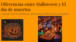 Halloween y Dia de muertos, Diferencias
