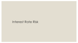 Managing Interest Rate Risk Revised