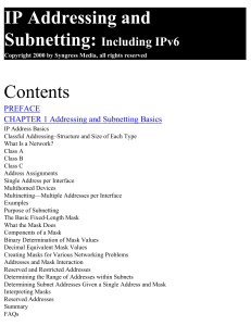 Marc Blanchet  Syngress Media, Inc - IP addressing and subnetting, including IPv6-Syngress Media  (2002)