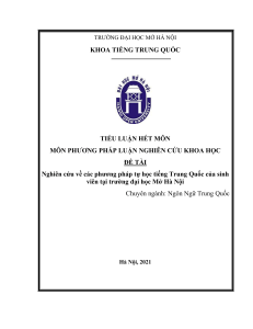 20A72010121-Trần Quỳnh Anh-Bài tiểu luận hết môn phương pháp luận NCKH