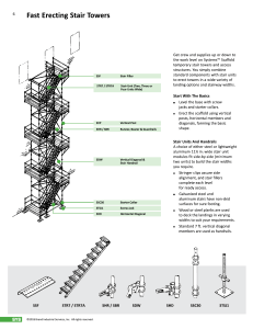 SYSTEM STAIR TOWER