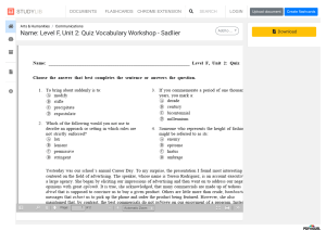studylib net doc 8354822 name--level-f--unit-2--quiz-vocabulary-workshop---sadlier