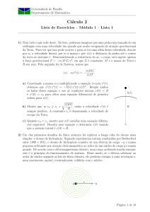 modulo 1 - Cálculo 2 UnB - Universidade de Brasília