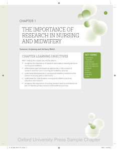 importance of nursing research