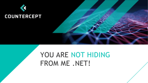 Endpoint Lab Reference DEFCON China1.0 - You are not hiding from me Updated .NET