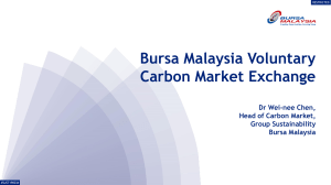 Bursa Malaysia VCM Exchange