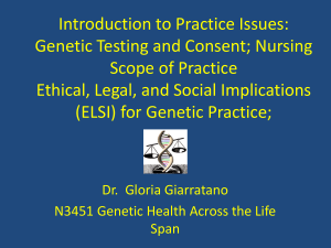 Topic4 ELSI PracticeIssues REVISED