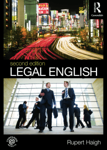 5. Legal English  2009 Rupert Haigh