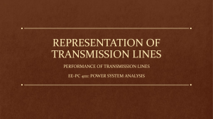 Short Transmission Lines