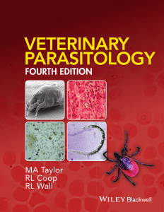 Veterinary parasitology by Mike A Taylor, R L Coop, Richard L Wall