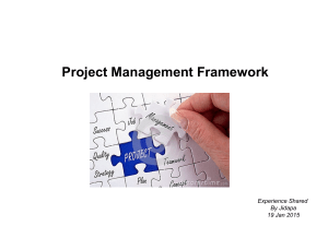 Project Management Framework-V1.1-20150119