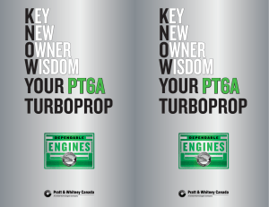 Know Your PT6A Turboprop - (Rev#1.0)Pratt & Whitney