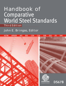 Handbook of Comparitive World Steel Standard
