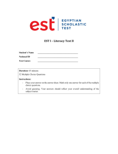 EST I - Literacy 2 - March 2021 (1)