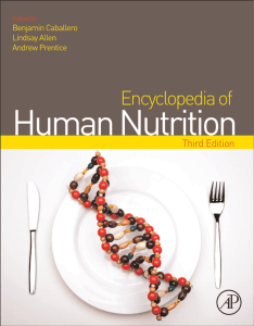 Encyclopedia of human nutrition