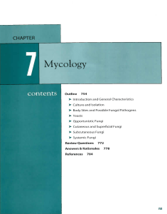 C07 Mycology