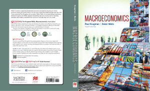 Macroeconomics (4th Revised Edition) 2015 by Paul Krugman & Robin Wells