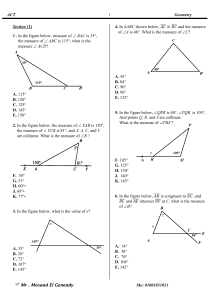 ACT - Geometry