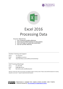 1-Excel ProcessingData