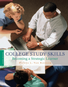 Text Book  College Study Skills-6th-ed