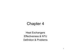 WINSEM2015-16 CP3071 22-APR-2016 RM01 Class IV - Heat exchangers - Effectiveness & NTU - Problems