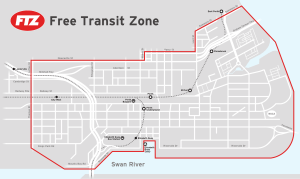 Free Transit Zone Map