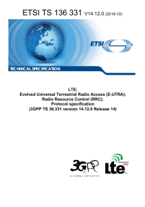 LTE RRC ETSI