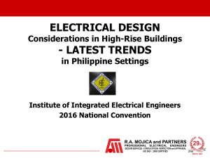 ELECTRICAL DESIGN Considerations in High