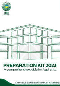 Preparation Kit 2023  IIM Shillong