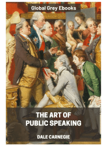 The Art of Public Speaking 