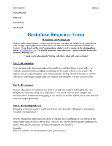 Brainfuse reply