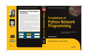 Foundations of Python Network Programming, Second Edition (2010)