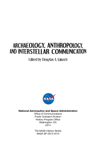 Archaeology Anthropology and Interstellar Communication TAGGED