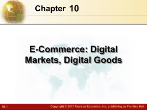 E-Commerce: Digital Markets & Goods Presentation