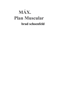 The max muscle plan-Brad Schoenfeld