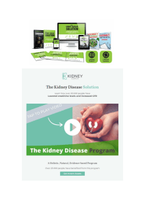 The Kidney Disease Solution PDF Download Duncan Capicchiano (eBook)