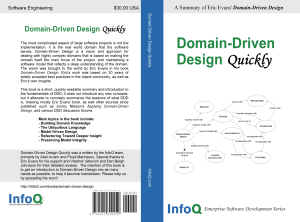 Domain Driven Design quickly