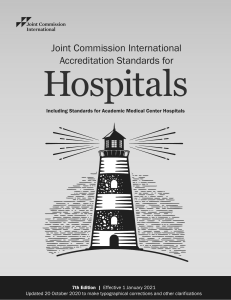 JCI Errata Standards Only 7th Ed Hospital