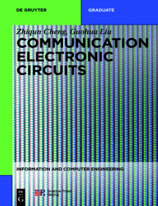 Communication Electronic Circuits-de Gruyter (2020)