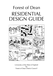 residential design guide - forest of dean