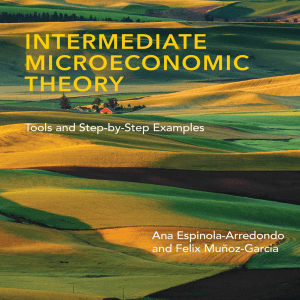 ECON 201 intermediate microeconomic theory tools and step by step examples