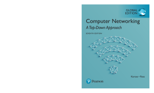 Computer Networking: A Top-Down Approach, 7th Edition